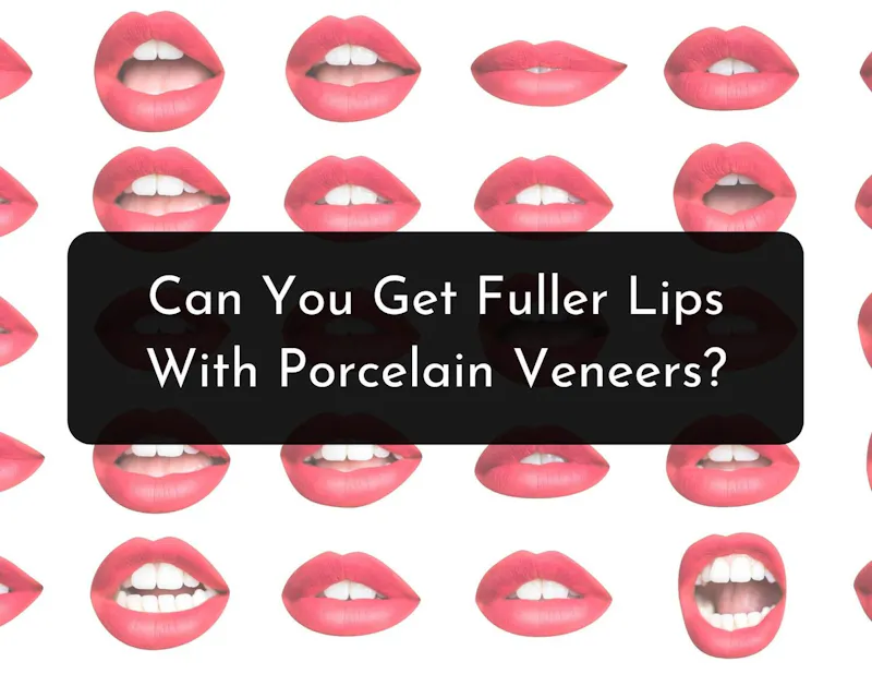 multiple mouths with red lipstick
